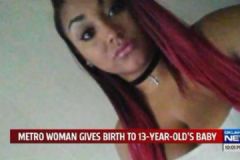 21岁女子为12岁男孩生下孩子，男孩母亲：想杀了她[多图]